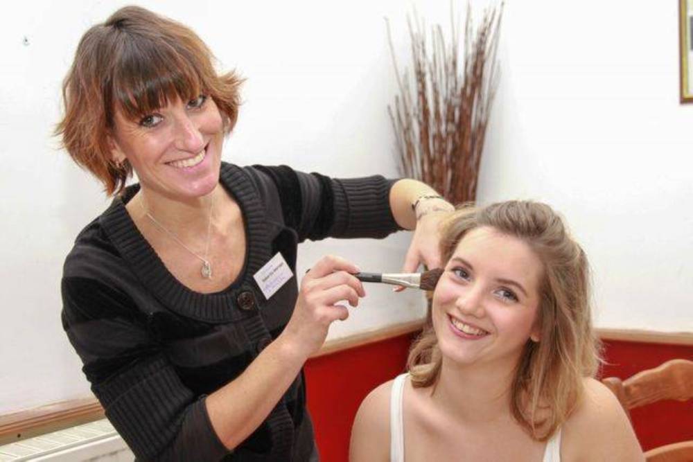 prestation de maquillage